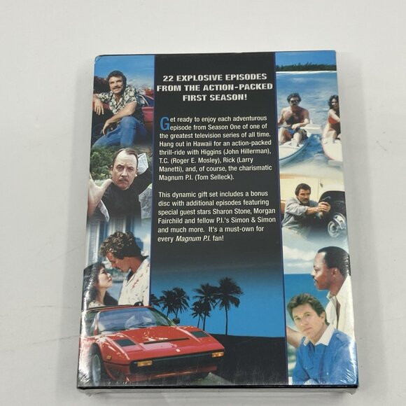 Magnum P.I. The Complete First Season DVD 4 Disc Set Brand New Sealed - Picture 4 of 7